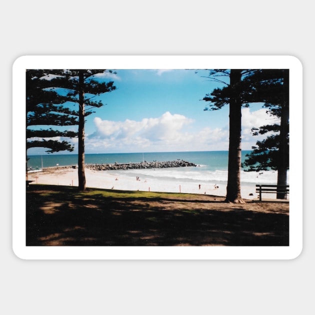 Beach Trip in Perth, Australia Sticker by Tess Salazar Espinoza